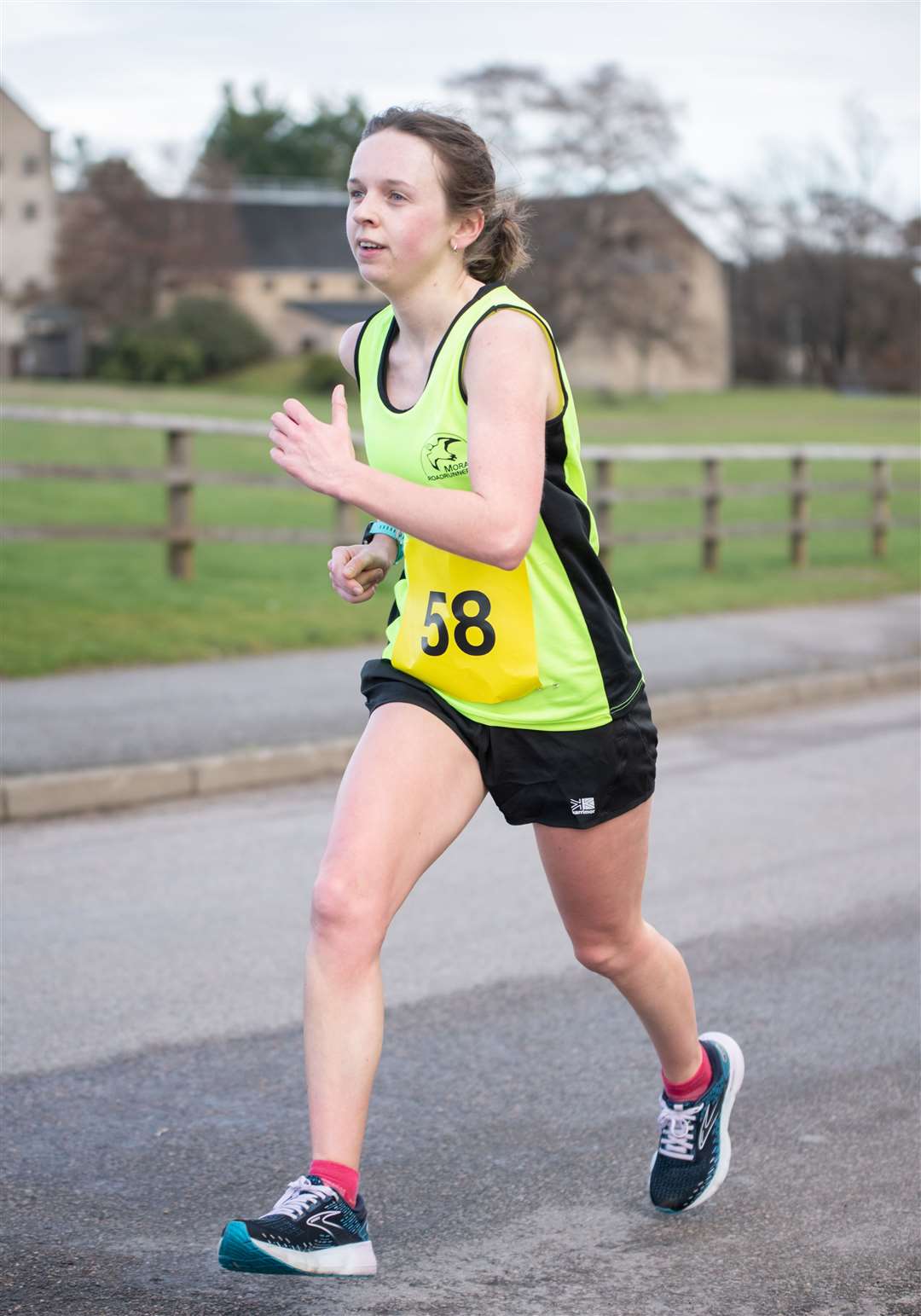 Moray Road Runners' Sarah Mcilvaney.Moray Road Runners 2024 10k Race.Picture: Daniel Forsyth.