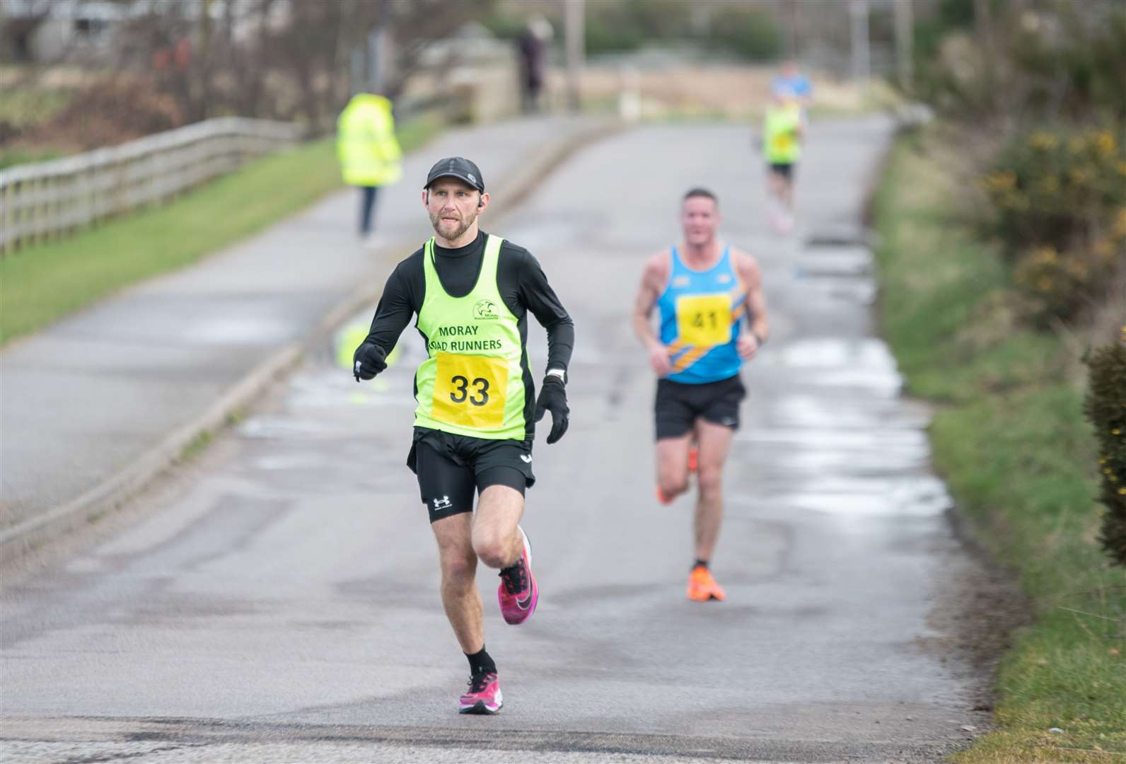 Moray Road Runners' Ryan Slessor finished in a time of 36:58.Moray Road Runners 2024 10k Race.Picture: Daniel Forsyth.