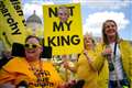 Republican protesters hold demonstration on King’s coronation anniversary